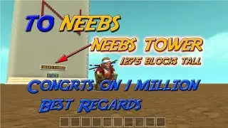NEEBS TOWER | TALLEST BUILDING IN SCRAP MECHANIC EVER!