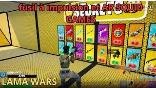 SECRET LAMA WARS ZONE WARS UNC MAP FORTNITE Comment trouver le fusil &agrave; impulsion et AR SQUID GAMES