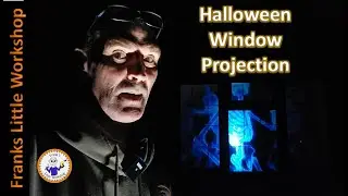 Проекция окна на Хэллоуин 2025