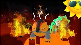 Geksplode is one SUNBURNT LIZARD! - Loomian Legacy PVP