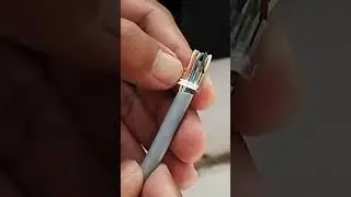 Cara Pasang Konektor RJ45 Cat6 pada Kabel UTP Belden Cat6