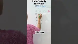Amazing maths subtraction trick #shortsfeed #maths #mathstricks #shorts #tricks #subtraction #hack