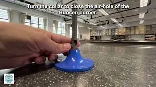 Bunsen Burner - Luminous and non-luminous flame