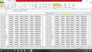 Microsoft Excel: Using New Window in Excel