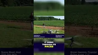 Drone Spraying Demonstration: Water in Montcalm County