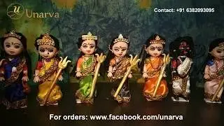Navratri designer miniature Goddess dolls