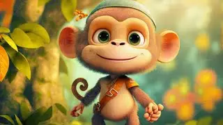 Adventurous Monkey || English story for kids ||  Learn English through Story