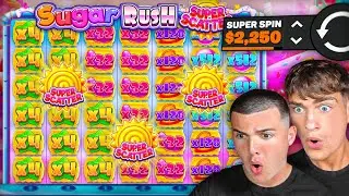 THE NEW SUGAR RUSH SUPER SCATTER IS INSANE&hellip;