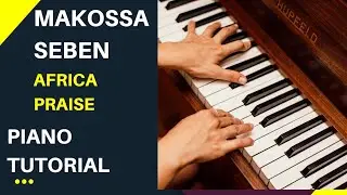 Makossa Basic African Baseline/Right hand techniques used in Praise you must know,keyboard Lesson