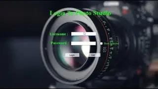 Photo Studio Management System C# Project