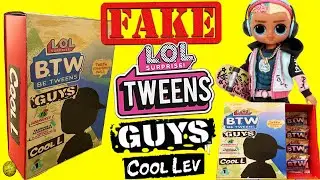 Fake lol omg btw guys Cool Lev tween doll. Cool Lev lol omg guy tween unboxed. Yaydaytv