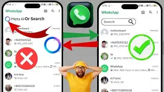 WhatsApp'tan Meta AI Nasıl Kaldırılır (Yeni G&uuml;ncelleme 2025) | WhatsApp'ta Meta AI Nasıl Silinir?