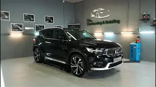 Volvo XC40 d.m.v auto detailing en aanbrengen van Glascoating als bescherming. De lak in topstaat.