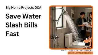 Low-Flow 1.28 GPF Toilets Showerhead Pressure-Balancing Tips