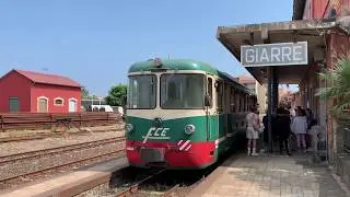 La ferrovia Circumetnea nel 2019
