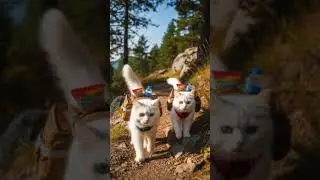 Brave cats 🐈  adventures