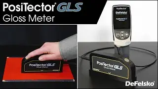 How to Measure Gloss with the PosiTector&reg; GLS Gloss Meter