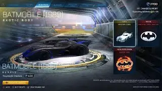 2016 Batmobile Gameplay Rocket League No Commentary