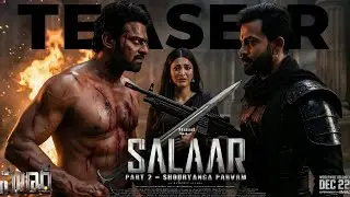 SALAAR 2: Shouryanga Parvam - Official Trailer Concept | Prabhas | AI Fan Made | Prime News