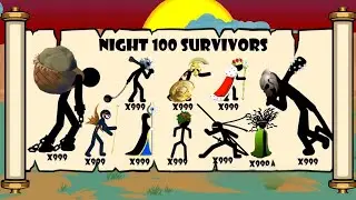 NIGHT SURVIVORS HACK UNLOCK FULL X9999 ARMY ITEMS |STICK WAR LEGACY