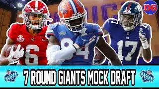 New York Giants делают ставку на драфт с обменами | Девонта Смит, Кайл Питтс или Джейлен Уоддл??