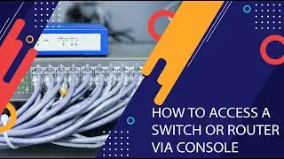 Accessing A Network Device (Switch/Router) Via Console, Navigating the Cisco IOS and Common Commands