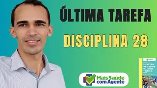 Último compromisso do curso técnico Mais Saúde com Agente | ATIVIDADE 28