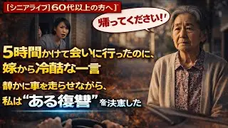 5時間かけて会いに行ったのに、嫁から冷酷な一言「帰ってください」。静かに車を走らせながら、私は“ある復讐”を決意しました【シニアライフ】【60代以上の方へ】