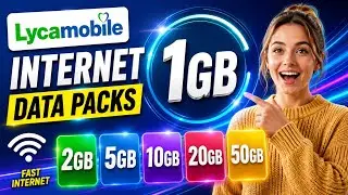 Lyca Mobile Unlimited Internet Packages | Daily Weekly & Monthly