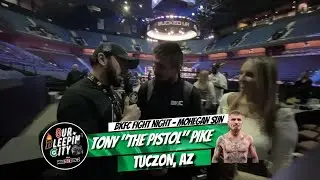 Tony &ldquo;The Pistol&rdquo; Pike shares his thoughts following a close split-decision loss to Pete Barrett.