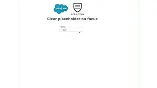 Clear placeholder on focus