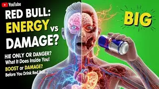 What happened while drinking Red bull inside of your body 👁️