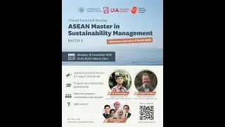 Virtual Town Hall Meeting: ASEAN Master in Sustainability Management (Batch 3)