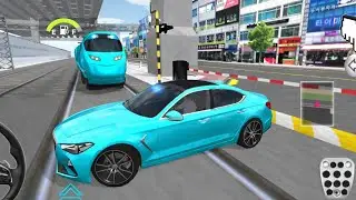 New Blue Bullet Train VS Blue Mercedes G63 - 3D Driving Class - 2026