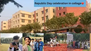 Republic Day celebration in college | Student at Delhi University | Maharaja Agrasen College 