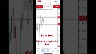 $17 to $900 with my strategy. Latest strategy for small account flipping.