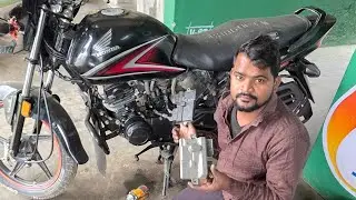 Honda shine bs6 fule pump not working starting problem #honfashinebs6#video