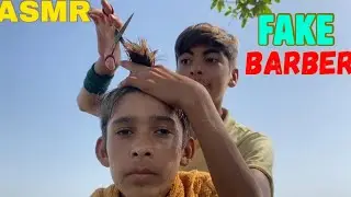 ASMR FAKE BARBER 💈 ROLE PLAY