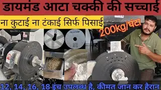 Diamond Stone Atta Chakki🔥है शानदार लेकिन जानकारी नहीं होने के कारण फंस रहे लोग✅ Atta Chakki Machine