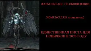 Lineage 2 HOMUNCULUS где фармить? / ТОП инста для новичков / Бюджетный фарм или замена Валлока?