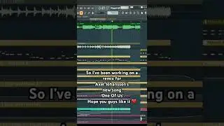 Remix for Axel Johansson&rsquo;s &lsquo;One Of Us&rsquo; #remix #fypシ