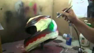 Casco Armor - Video 01 - DarkLight Airbrush Studio