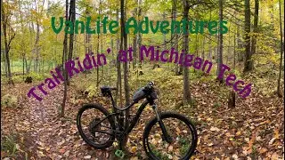 Michigan Tech Mountain Biking || Vanlife Adventures