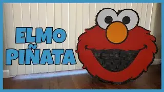 Cristina's Creations | DIY Elmo Pi&ntilde;ata