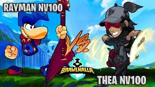 I'm facing a Level 100 Valhallan Thea (IT GOES WRONG) | Brawlhalla gameplay