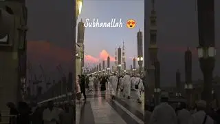 Medina SubhanAllah 😍❤️ #shorts #medina #muslim #mashallah