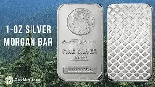 1-oz Silver Morgan Bar