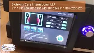 ESWT Device Pneumatic Shockwave Therapy Non-Invasive Solution for Sports Injuries Biotronix Solution