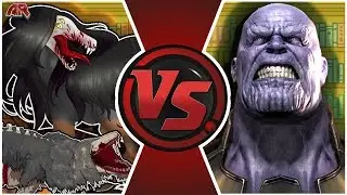 SCP-682 vs THANOS! (SCP Foundation Animation) | Cartoon Fight Club Episode 317