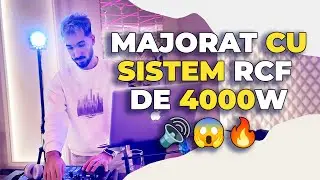 DJ la MAJORAT 🎉 | Sonorizare RCF & pregătire eveniment🔥